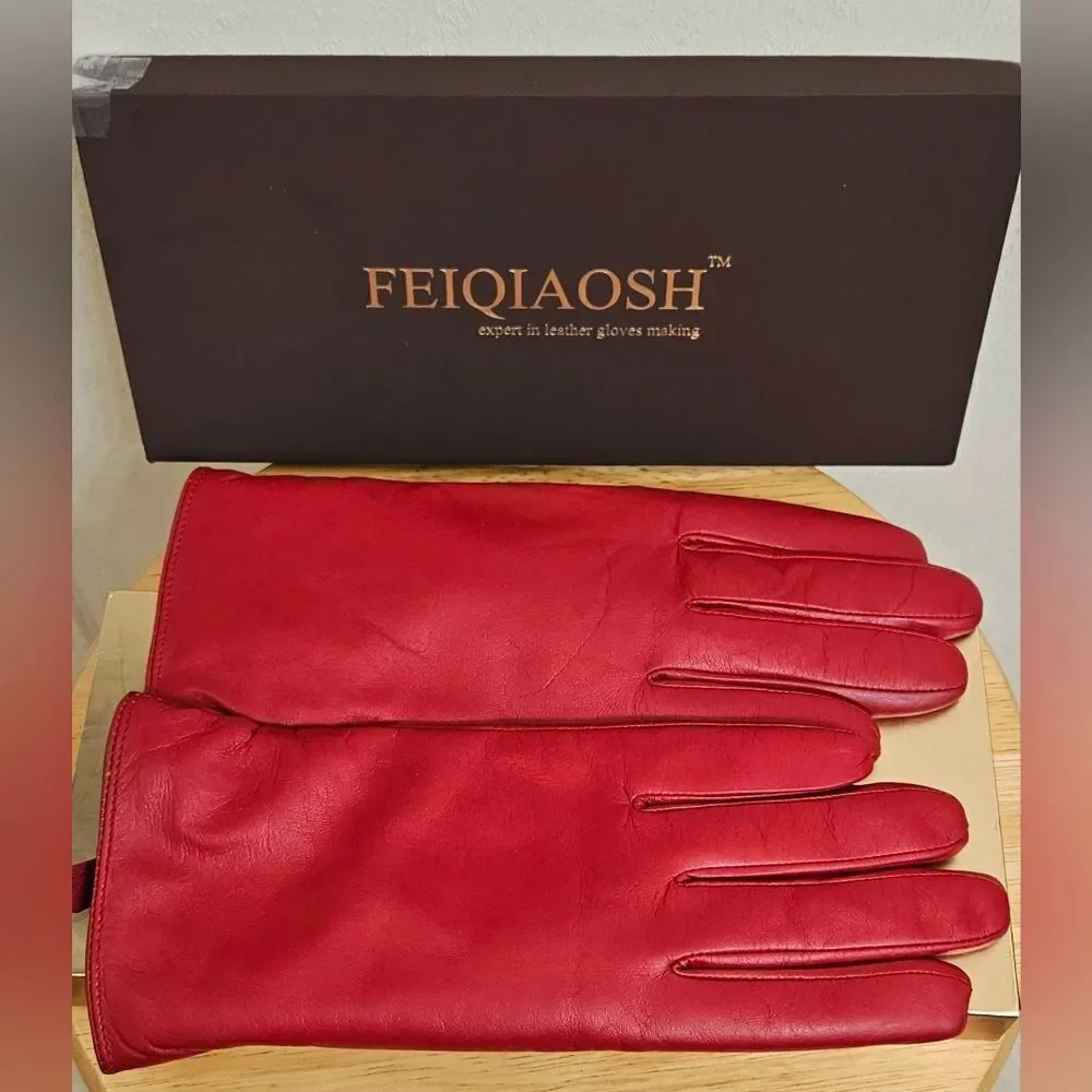 NIB FEIQIAOSH & C.o Ladies & Gentalmens Premium 100%Leather Gloves